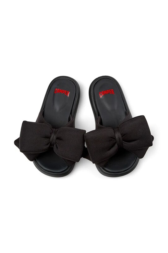 Otroški natikači Camper Pelotas Flota Sandal Kids črna K800624.25.27