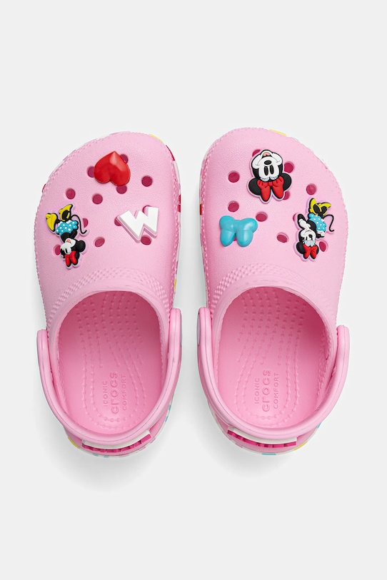 Детские шлепанцы Crocs CLASSIC MICKEY MINNIE FRIENDS CLOG KIDS 210894.CROCS.CLASSIC.MI розовый SS25
