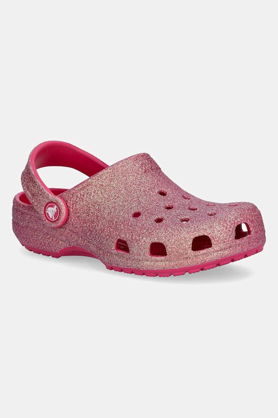 Crocs papuci CLASSIC IRIDESCENT GLITTER CLOG KIDS roz 210986.CROCS.CLASSIC.IR