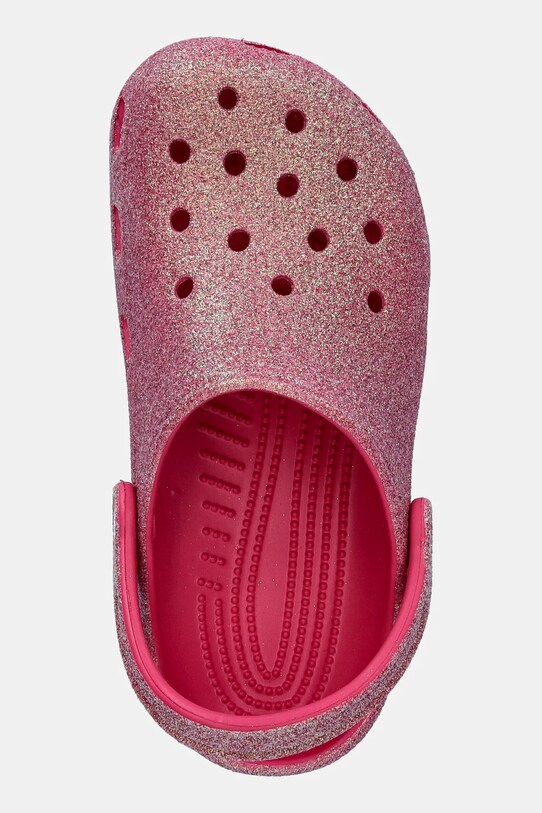 Crocs papuci CLASSIC IRIDESCENT GLITTER CLOG KIDS roz 210986.CROCS.CLASSIC.IR