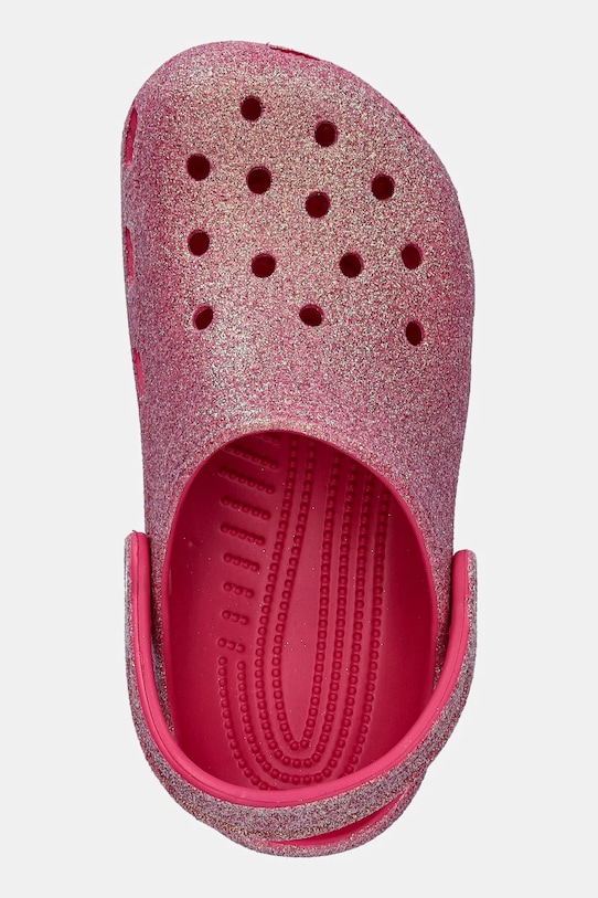 Шльопанці Crocs CLASSIC IRIDESCENT GLITTER CLOG KIDS рожевий 210986.CROCS.CLASSIC.IR