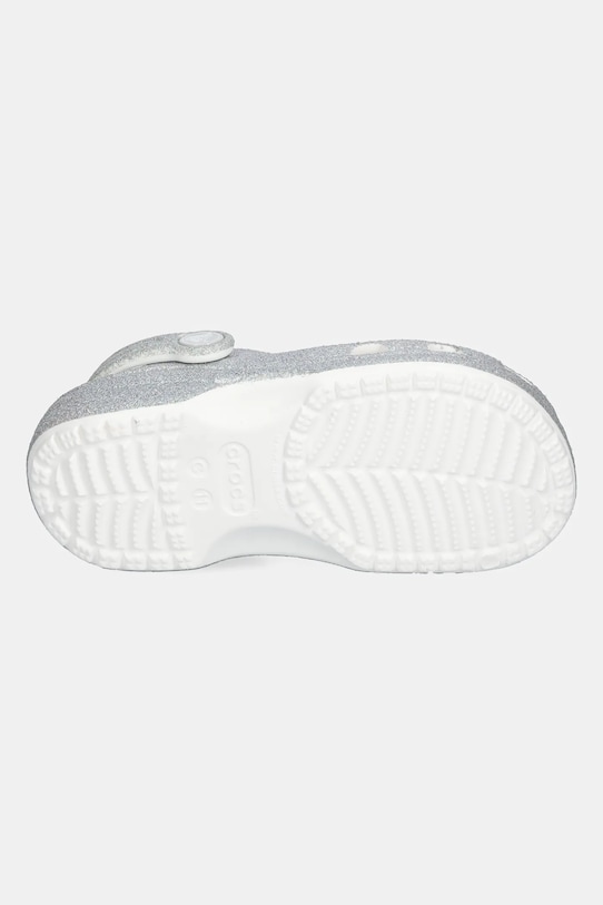 Шлепанцы Crocs CLASSIC IRIDESCENT GLITTER CLOG KIDS 210986.CROCS.CLASSIC.IR серебрянный