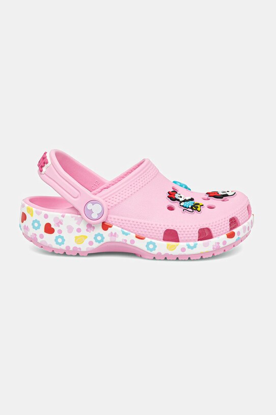 Fete Crocs papuci copii CLASSIC MICKEY MINNIE FRIENDS CLOG KIDS 211147.CROCS.CLASSIC.MI roz