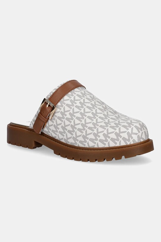 Michael Kors klapki dziecięce COSETTA CLOG brązowy MK02296256
