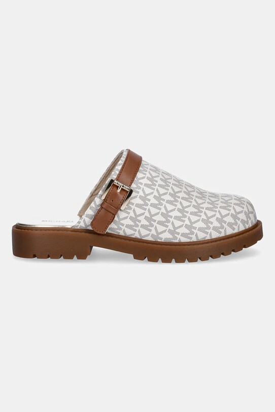 Michael Kors klapki dziecięce COSETTA CLOG MK02296256 brązowy SS25