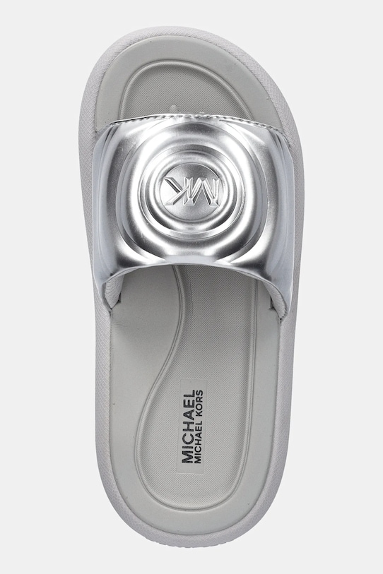 Шлепанцы Michael Kors RAELYNN MASYN серебрянный MK01421040