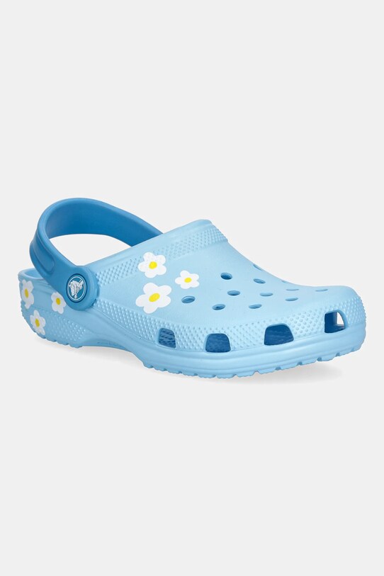 Crocs klapki dziecięce CLASSIC DAISY CLOG KIDS niebieski 211257.CROCS.CLASSIC.DA