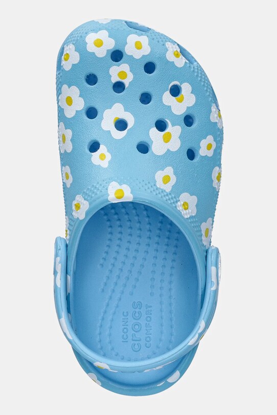 Crocs șlapi copii CLASSIC DAISY CLOG T albastru 211264.CROCS.CLASSIC.DA