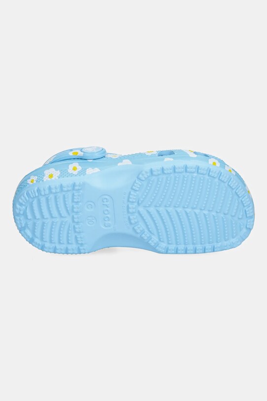 Crocs șlapi copii CLASSIC DAISY CLOG T 211264.CROCS.CLASSIC.DA albastru