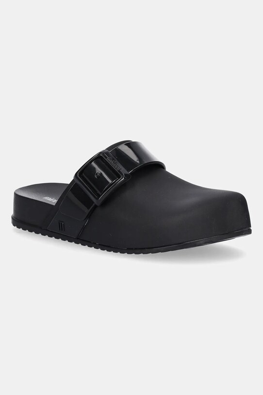 Detské šľapky Melissa COZY CLOG INF Planet friendly čierna M.36069