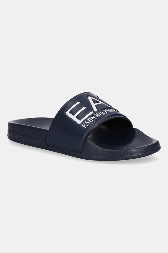 Детские шлепанцы EA7 Emporio Armani тёмно-синий 7Y000037.AF15118