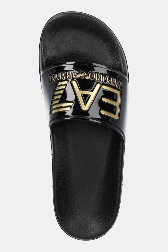 EA7 Emporio Armani klapki dziecięce czarny 7Y000037.AF15118