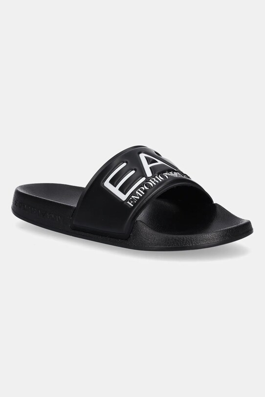 Detské šľapky EA7 Emporio Armani čierna 7Y000037.AF15118
