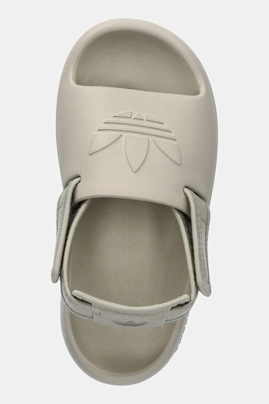 Дитячі сандалі adidas Originals ADIFOM ADILETTE бежевий IG8434