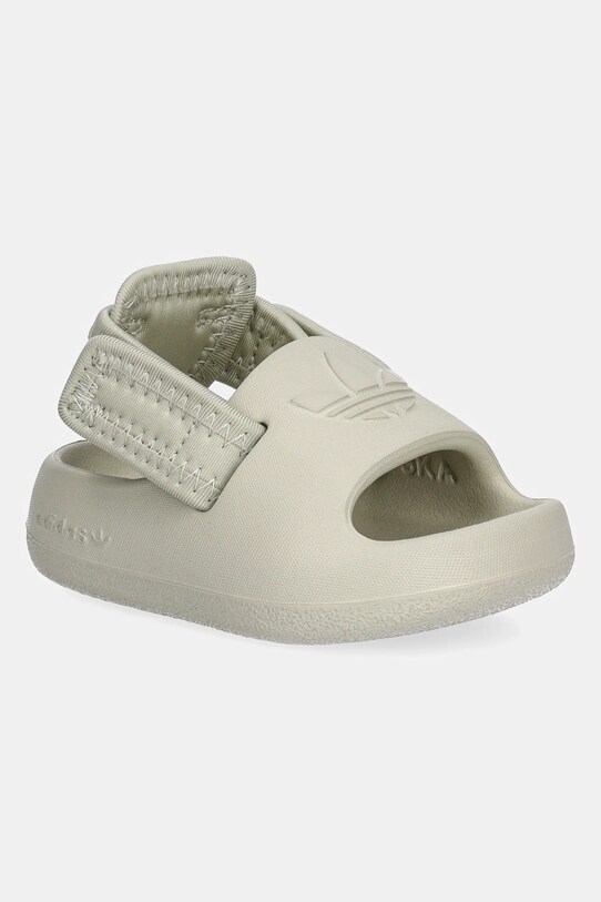 Детские шлепанцы adidas Originals ADIFOM ADILETTE Для младенцев бежевый IG8438