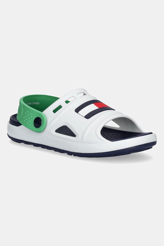 Tommy Hilfiger șlapi copii alb T3X2.33905.30.35