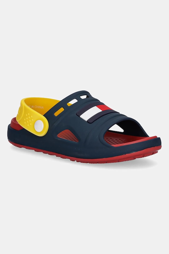 Детские шлепанцы Tommy Hilfiger тёмно-синий T3X2.33905.30.35
