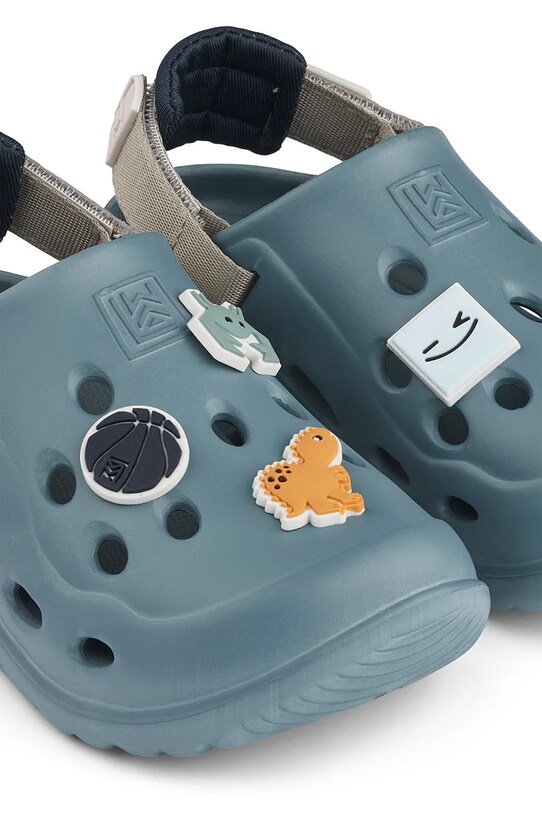 Chlapec Detské šľapky Liewood Milas Sandals LW19659 modrá