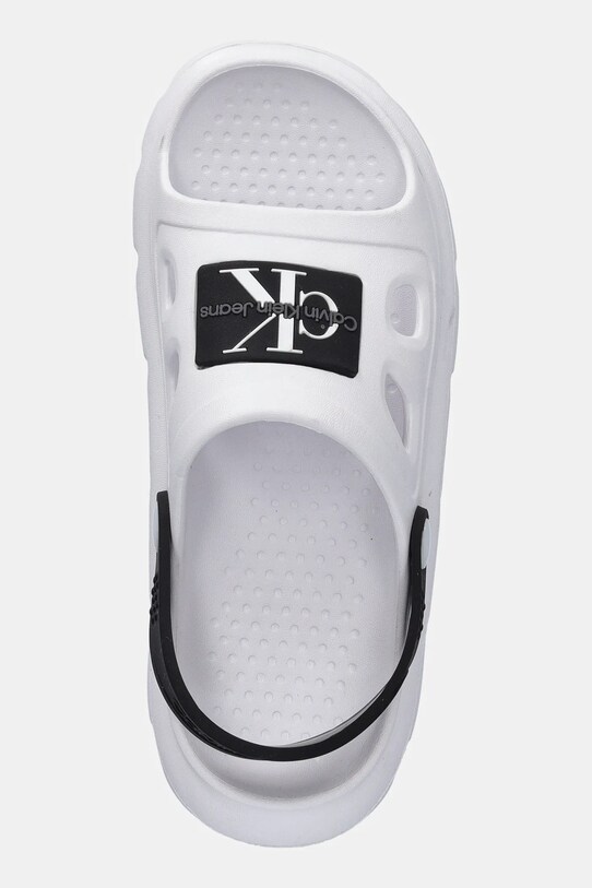 Calvin Klein Jeans gyerek papucs fehér V1X2.83025.30.35