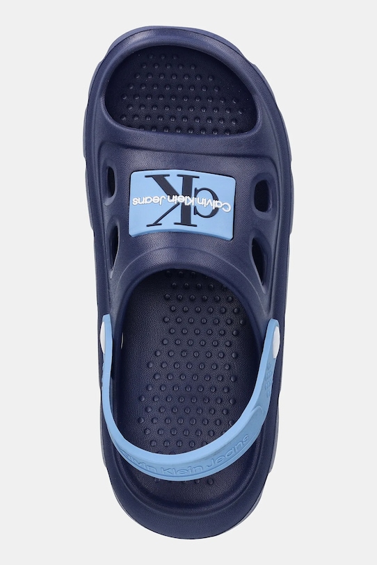 Calvin Klein Jeans klapki dziecięce granatowy V1X2.83025.30.35