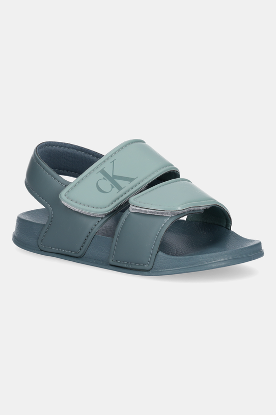 Παιδικά σανδάλια Calvin Klein Jeans πράσινο V1X2.83030.27.34