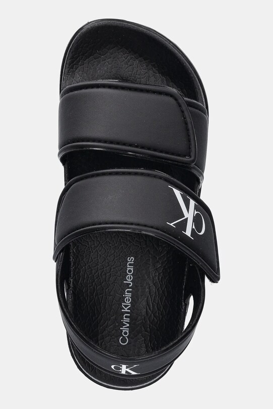 Дитячі сандалі Calvin Klein Jeans чорний V1X2.83030.27.34