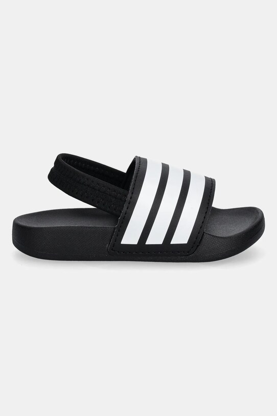 Дитячі шльопанці adidas ADILETTE ESTRAP JR5323 чорний AW25