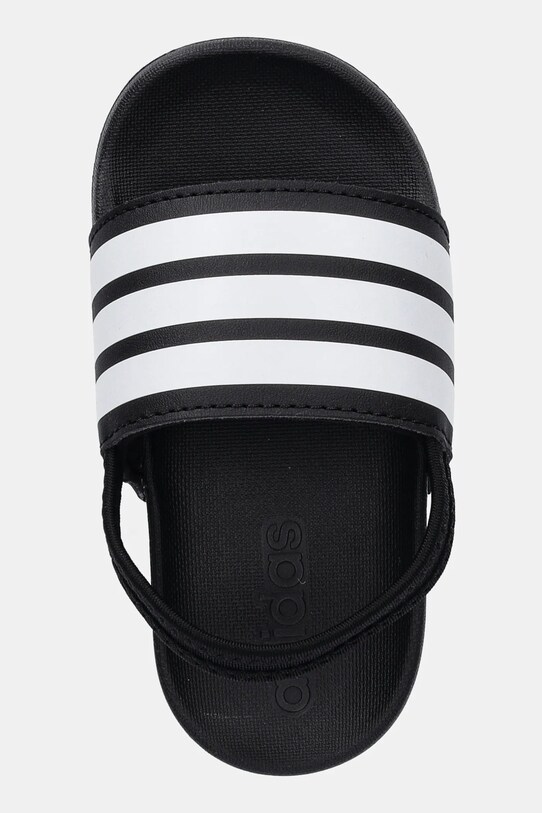 Дитячі шльопанці adidas ADILETTE ESTRAP чорний JR5323