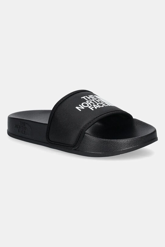 The North Face klapki dziecięce BASE CAMP SLIDE III syntetyczny czarny NF0A4OAVKX71