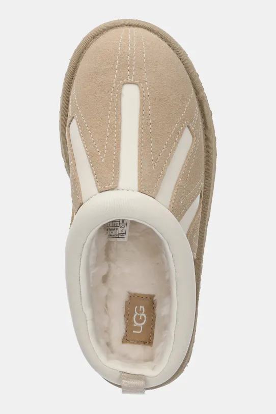 UGG gyerek velúr papucs TAZZ SUNWAVE bézs 1166830K