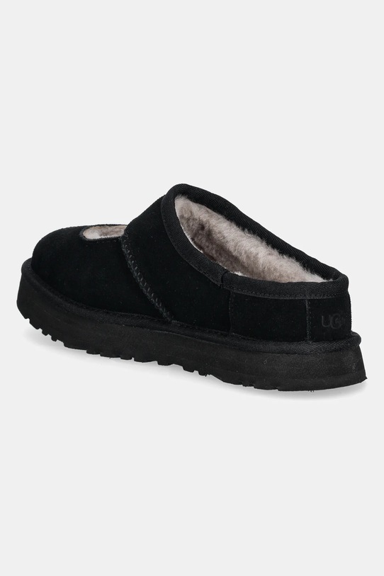 Băieți UGG papuci din piele intoarsa pentru copii BEA MARY JANE 1166552K negru