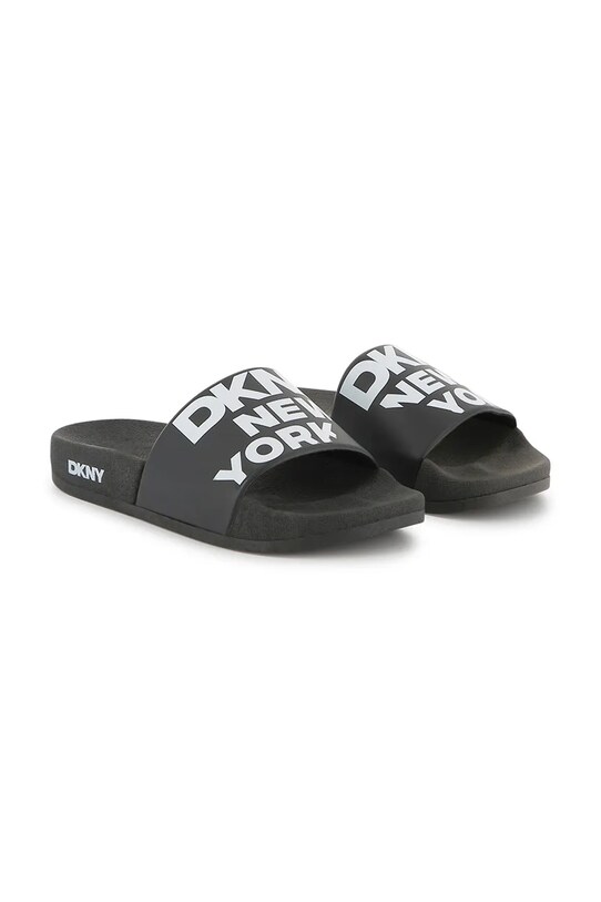Dkny klapki dziecięce D62086.30.35 czarny