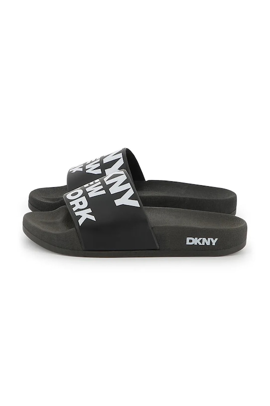 Dkny klapki dziecięce D62086.36.39 czarny SS25