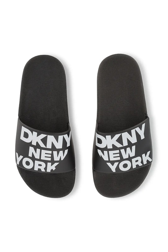 Dkny klapki dziecięce czarny D62086.36.39
