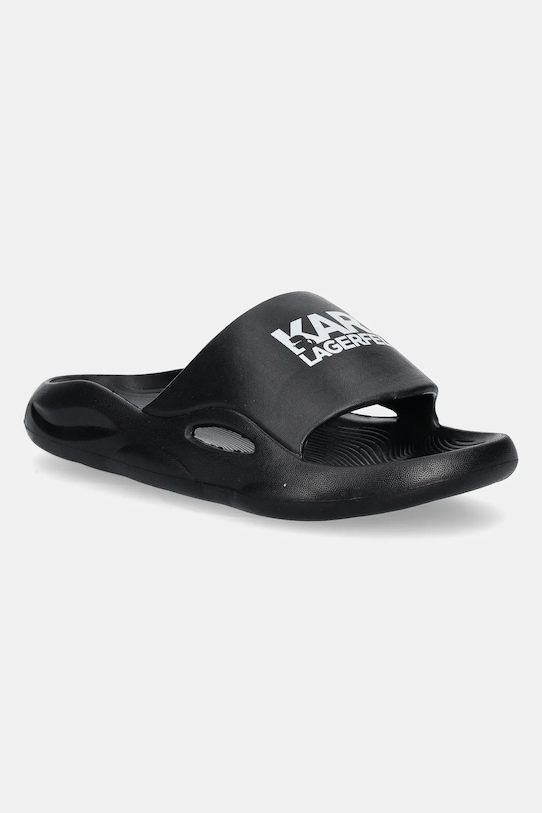 Παιδικές παντόφλες Karl Lagerfeld μαύρο Z30378.37.39