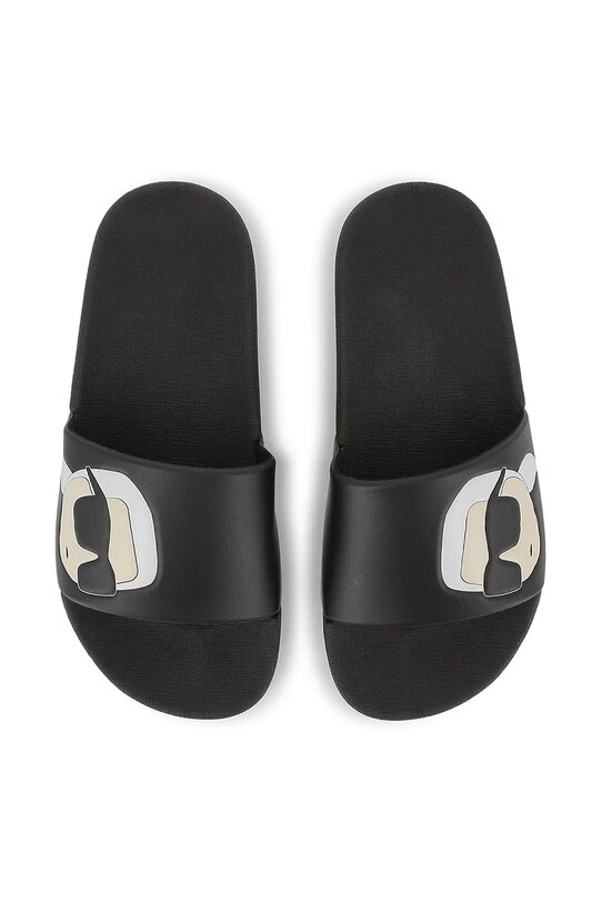 Detské šľapky Karl Lagerfeld čierna Z30379.36.39