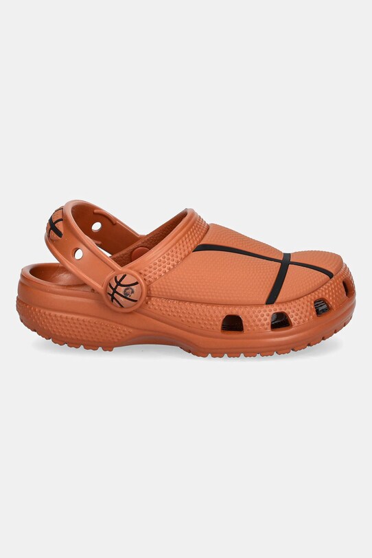 Crocs klapki CLASSIC BASKETBALL CLOG 210021.CROCS.CLASSIC.BA pomarańczowy SS25