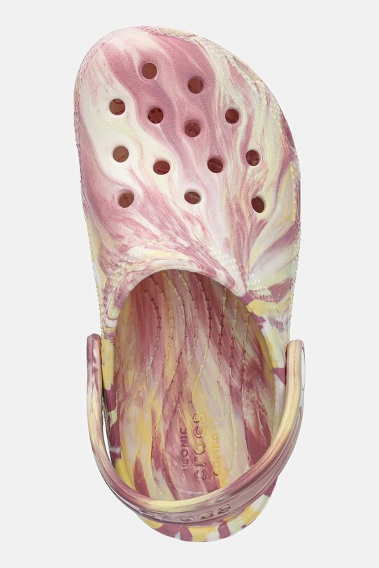 Crocs papuci CLASSIC GLOW MARBLED CLOG KIDS roz 210718.CROCS.CLASSIC.GL