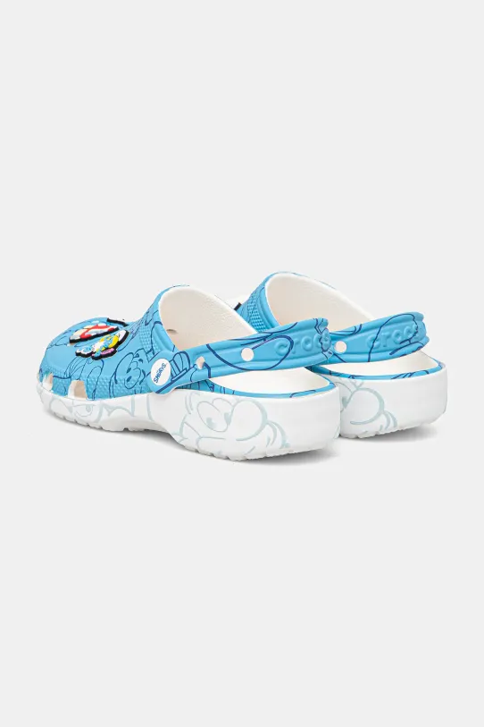 Chłopiec Crocs klapki CLASSIC SMURFS CLOG KIDS 210821.CROCS.CLASSIC.SM niebieski