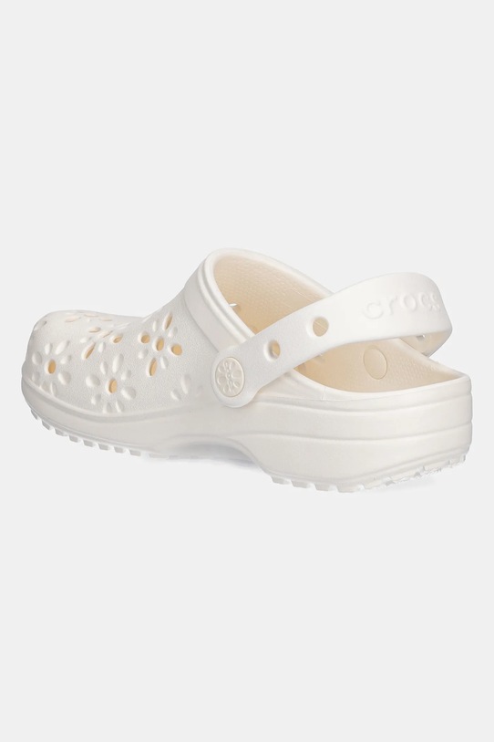 Fiú Crocs papucs CLASSIC FLORAL CUT OUT CLOG KIDS 210943.CROCS.CLASSIC.FL fehér