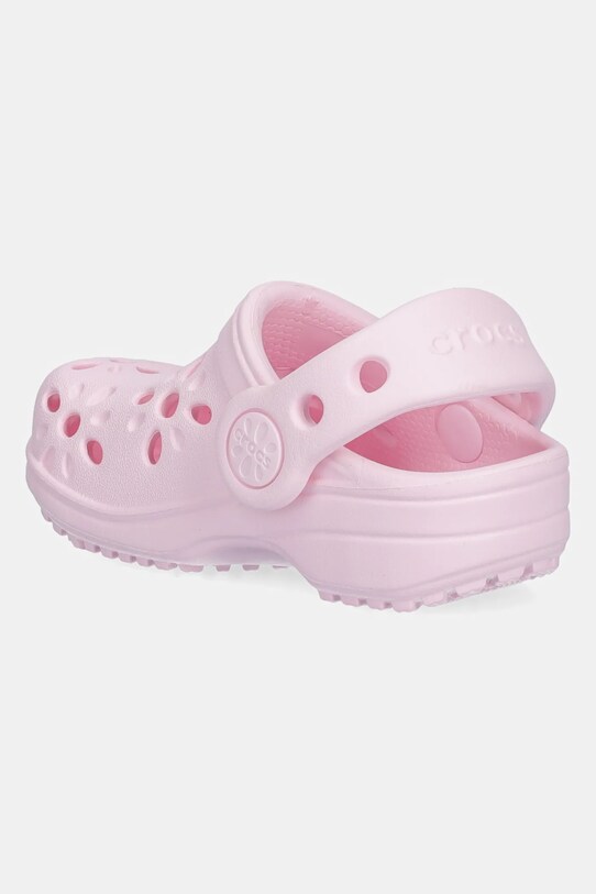 Fiú Crocs papucs CLASSIC FLORAL CUT OUT CLOG KIDS 210944.CROCS.CLASSIC.FL rózsaszín
