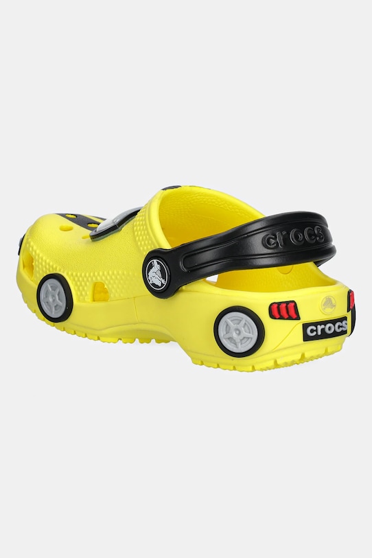 Κοριτσίστικα Παντόφλες Crocs CLASSIC IAM RACE CAR CLOG KIDS 210991.CROCS.CLASSIC.IA κίτρινο