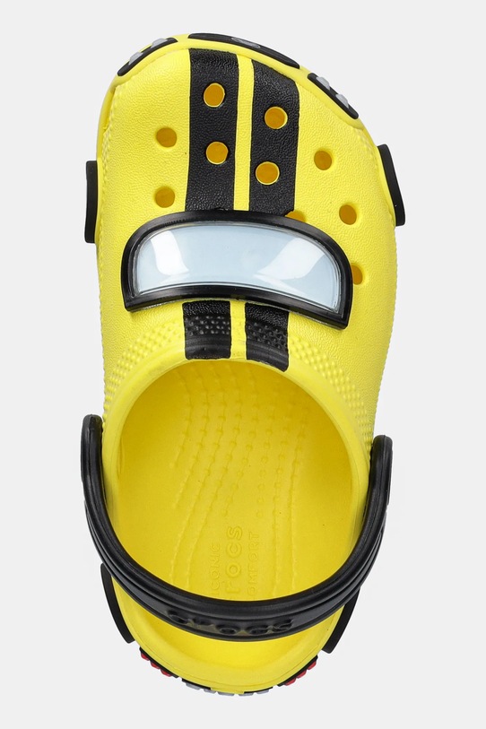 Παντόφλες Crocs CLASSIC IAM RACE CAR CLOG KIDS κίτρινο 210991.CROCS.CLASSIC.IA