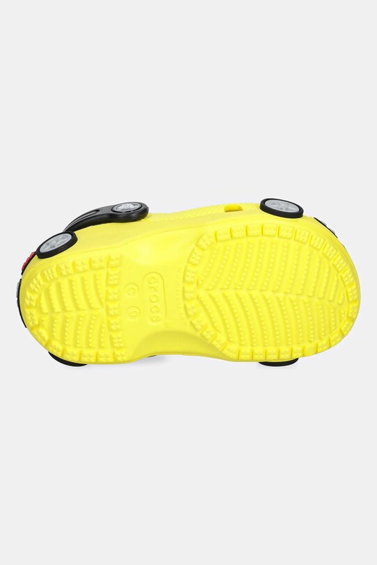 Παντόφλες Crocs CLASSIC IAM RACE CAR CLOG KIDS 210991.CROCS.CLASSIC.IA κίτρινο