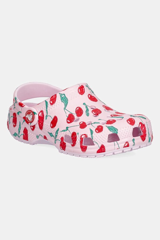 Παντόφλες Crocs CLASSIC FRESH FRUITS CLOG KIDS ροζ 211020.CROCS.CLASSIC.FR
