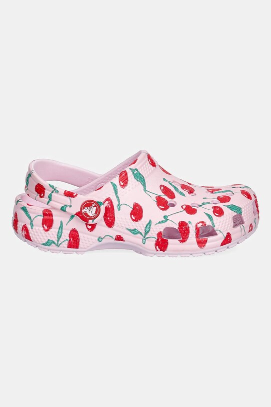Παντόφλες Crocs CLASSIC FRESH FRUITS CLOG KIDS 211020.CROCS.CLASSIC.FR ροζ SS25