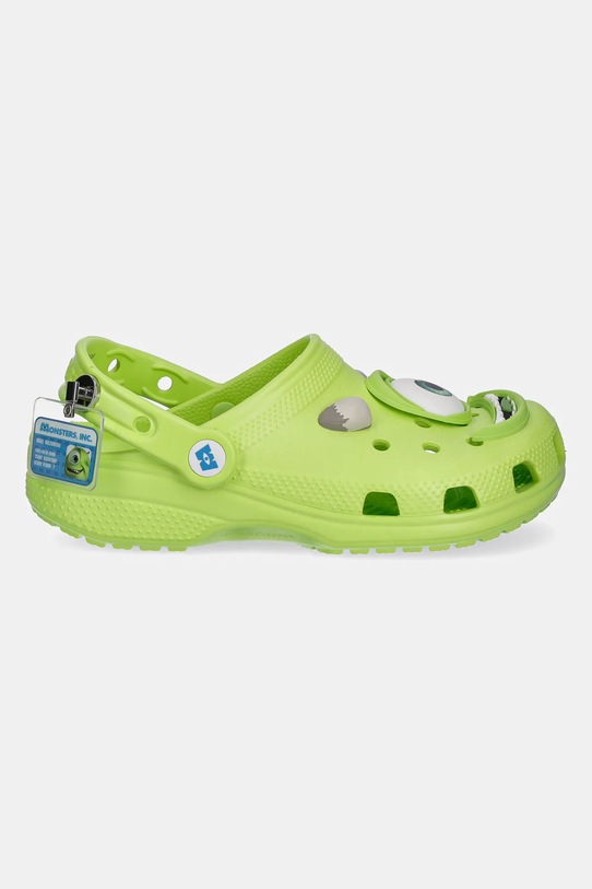 Crocs papuci CLASSIC MONSTERS INC MIKE CLOG KIDS 210876.CROCS.CLASSIC.MO verde SS25