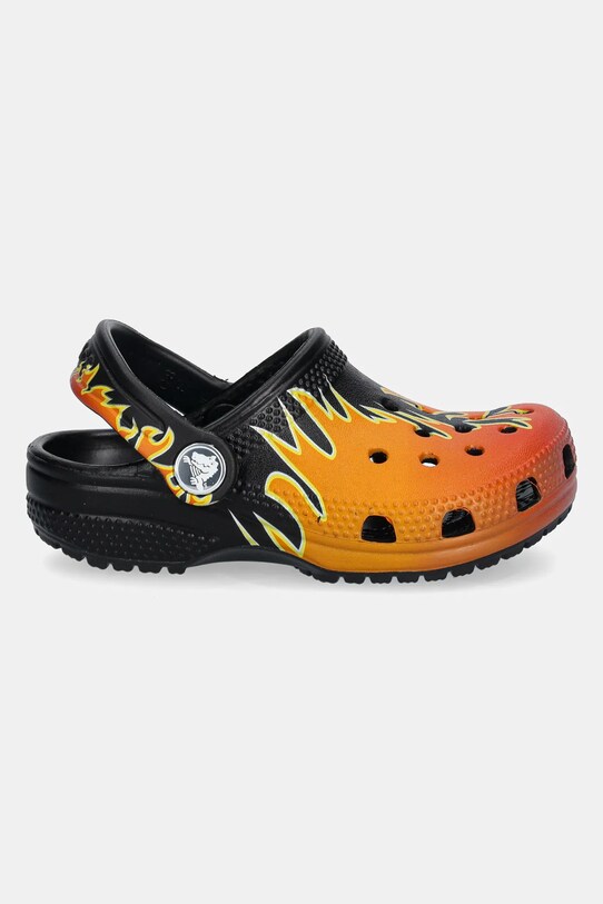 Crocs klapki CLASSIC FLAME CLOGS KIDS 211214.CROCS.CLASSIC.FL czarny SS25