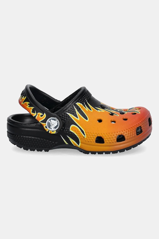 Шльопанці Crocs CLASSIC FLAME CLOGS KIDS 211214.CROCS.CLASSIC.FL чорний SS25