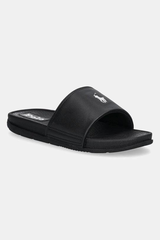 Natikače Polo Ralph Lauren FAIRVIEW sintetički crna RL02456001